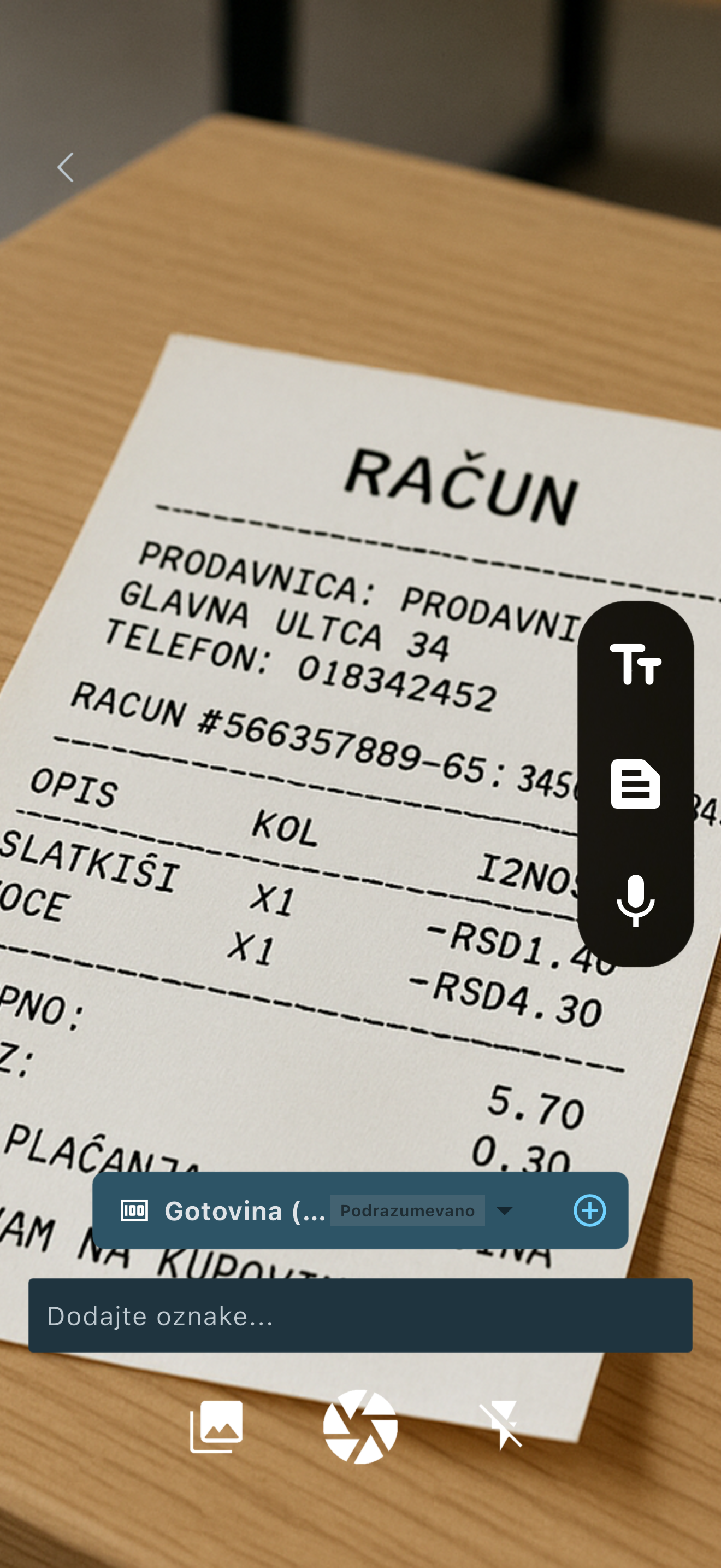 Pregled aplikacije slika 1